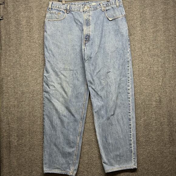 Levis Jeans Mens 40x32 Blue Cotton Denim 560‎ Comfort Fit Western Cowboy 90s Vtg - Picture 1 of 8